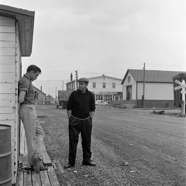 october-1961---johnny-and-saul-holiff---badger-newfoundland---by-dick-friske